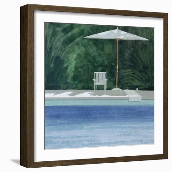 Poolside, 1994-Lincoln Seligman-Framed Giclee Print