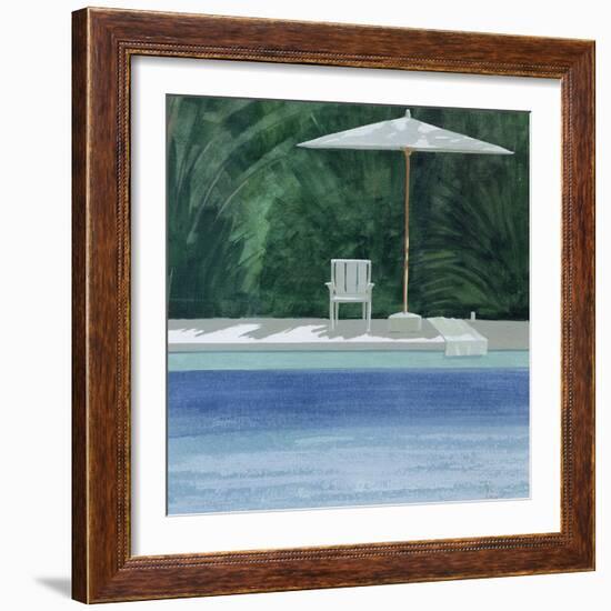 Poolside, 1994-Lincoln Seligman-Framed Giclee Print