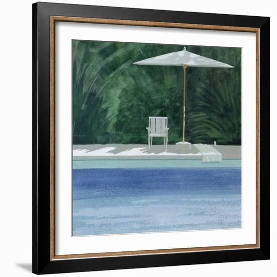 Poolside, 1994-Lincoln Seligman-Framed Giclee Print