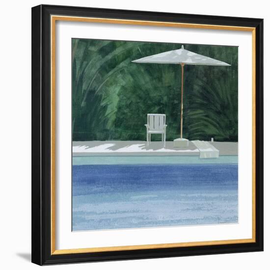 Poolside, 1994-Lincoln Seligman-Framed Giclee Print