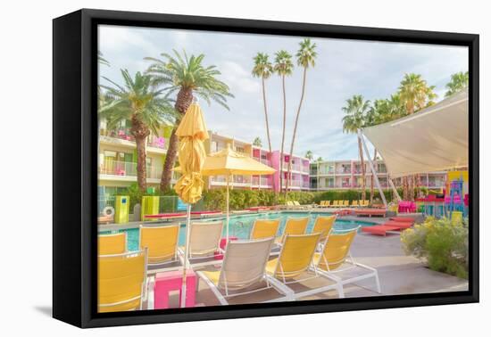 Poolside at the Saguaro Hotel - Palm Springs-Tom Windeknecht-Framed Premier Image Canvas