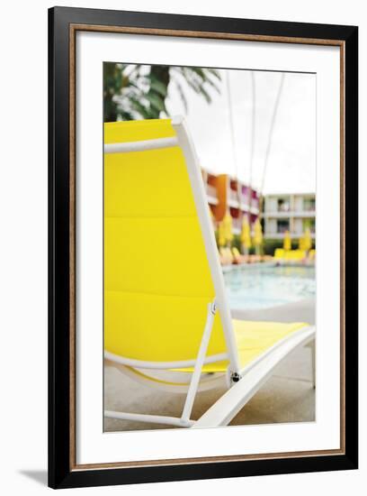 Poolside Chill-Irene Suchocki-Framed Art Print