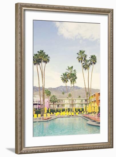 Poolside Cool-Irene Suchocki-Framed Art Print