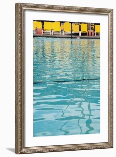 Poolside Dive-Irene Suchocki-Framed Art Print