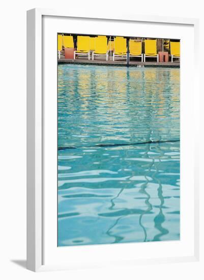 Poolside Dive-Irene Suchocki-Framed Art Print