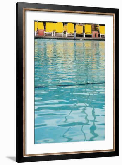 Poolside Dive-Irene Suchocki-Framed Art Print