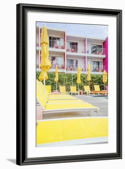 Poolside Glam-Irene Suchocki-Framed Art Print