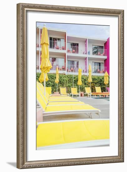 Poolside Glam-Irene Suchocki-Framed Art Print