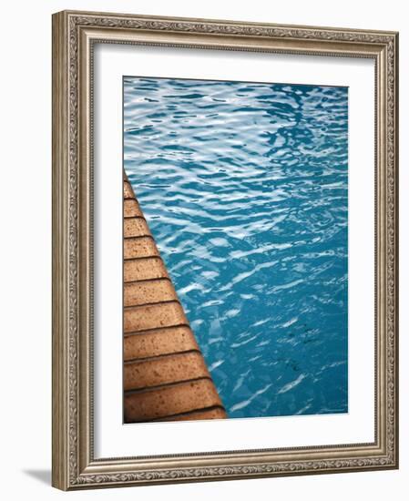 Poolside I-Nicole Katano-Framed Photo