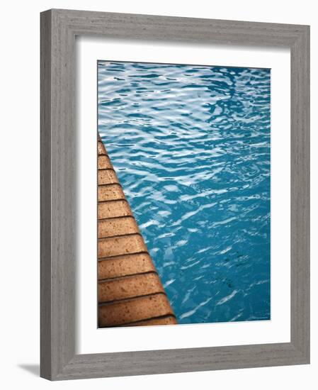 Poolside I-Nicole Katano-Framed Photo