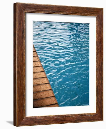 Poolside I-Nicole Katano-Framed Photo