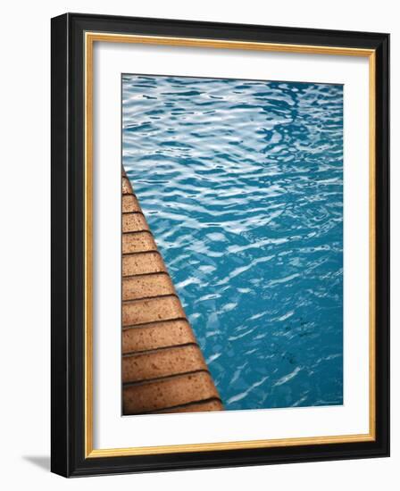 Poolside I-Nicole Katano-Framed Photo