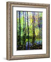 Poolside-Mandy Budan-Framed Giclee Print
