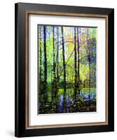 Poolside-Mandy Budan-Framed Giclee Print