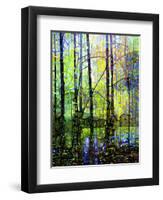 Poolside-Mandy Budan-Framed Giclee Print