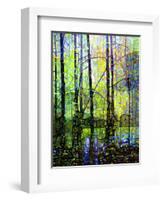 Poolside-Mandy Budan-Framed Giclee Print