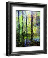 Poolside-Mandy Budan-Framed Giclee Print