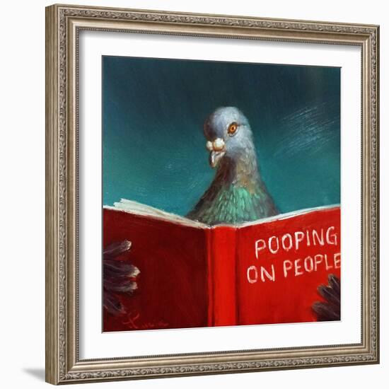 Pooping on People-Lucia Heffernan-Framed Premium Giclee Print