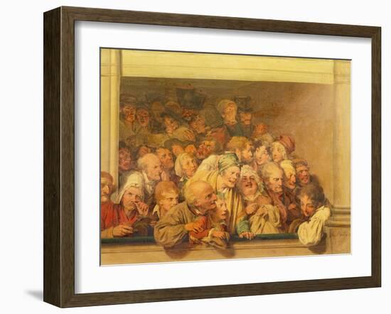 Poor Box at the Opera, 1830-Louis Leopold Boilly-Framed Giclee Print