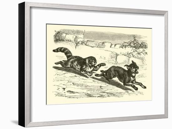 Poor Dog Bright-null-Framed Giclee Print