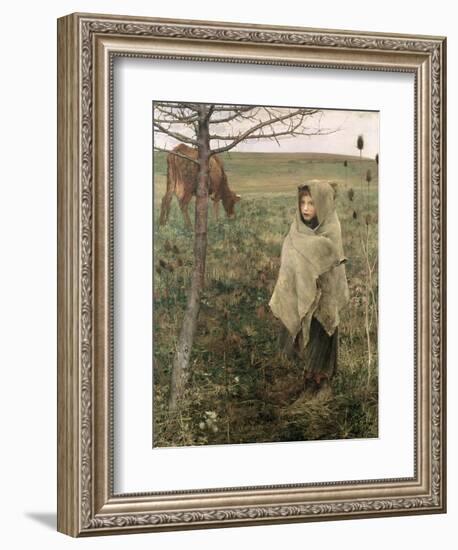 Poor Fauvette, 1881-Jules Bastien-Lepage-Framed Giclee Print