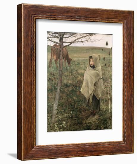 Poor Fauvette, 1881-Jules Bastien-Lepage-Framed Giclee Print