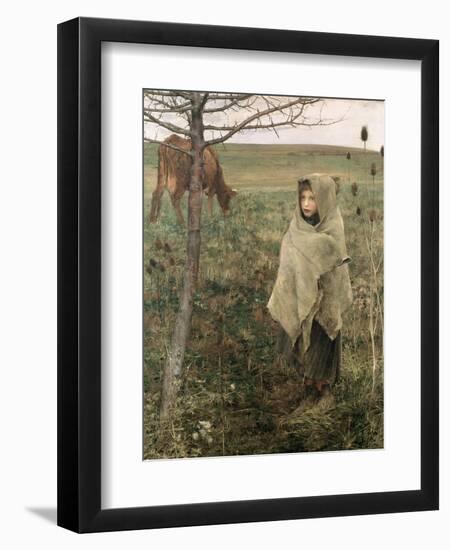 Poor Fauvette, 1881-Jules Bastien-Lepage-Framed Giclee Print