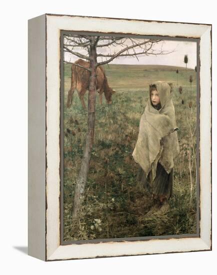 Poor Fauvette, 1881-Jules Bastien-Lepage-Framed Premier Image Canvas