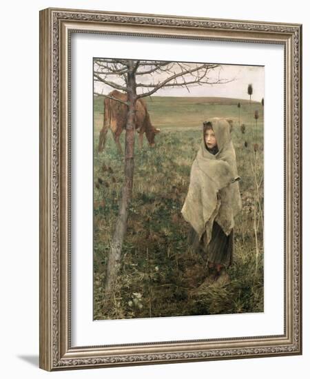 Poor Fauvette, 1881-Jules Bastien-Lepage-Framed Giclee Print