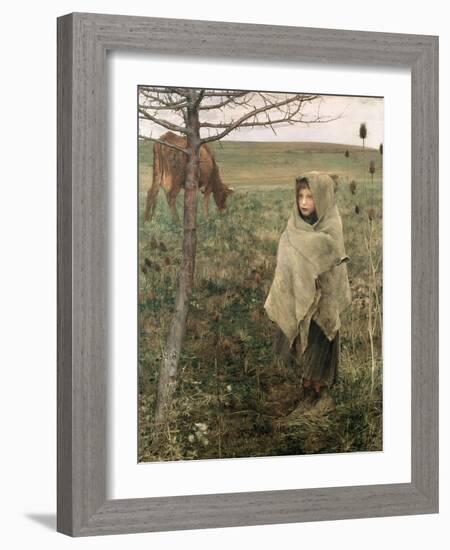 Poor Fauvette, 1881-Jules Bastien-Lepage-Framed Giclee Print