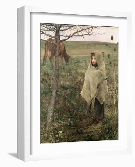 Poor Fauvette, 1881-Jules Bastien-Lepage-Framed Giclee Print