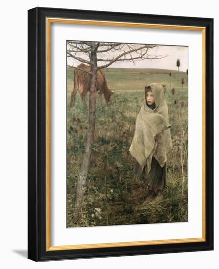 Poor Fauvette, 1881-Jules Bastien-Lepage-Framed Giclee Print