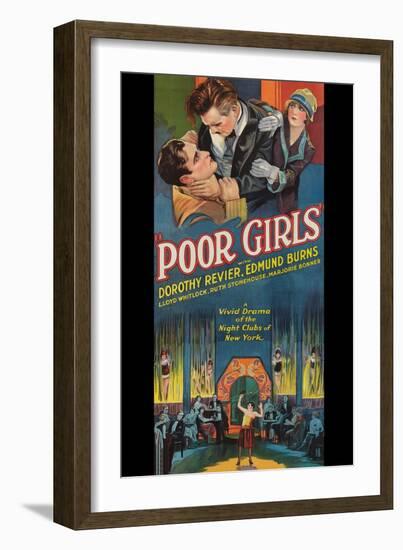 Poor Girls-null-Framed Art Print