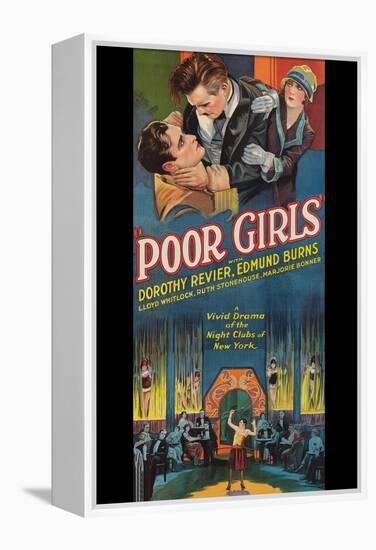 Poor Girls-null-Framed Stretched Canvas