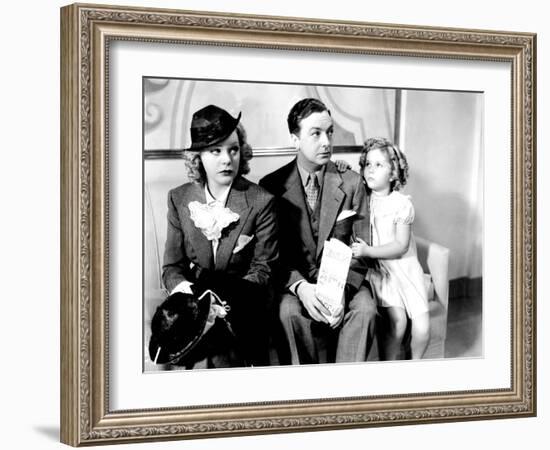 Poor Little Rich Girl, Alice Faye, Jack Haley, Shirley Temple, 1936-null-Framed Photo