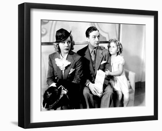 Poor Little Rich Girl, Alice Faye, Jack Haley, Shirley Temple, 1936-null-Framed Photo