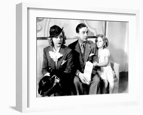 Poor Little Rich Girl, Alice Faye, Jack Haley, Shirley Temple, 1936-null-Framed Photo