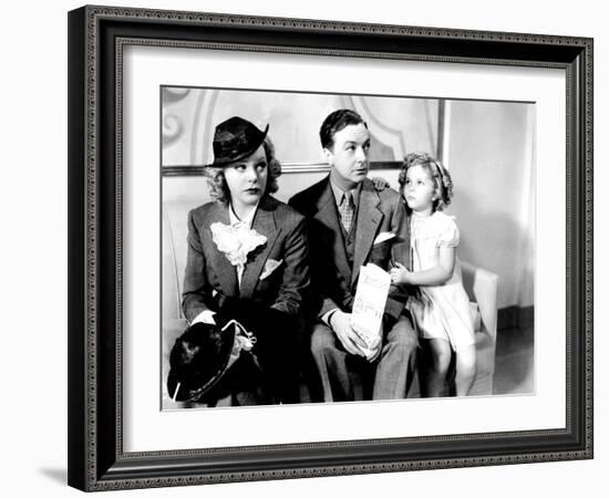 Poor Little Rich Girl, Alice Faye, Jack Haley, Shirley Temple, 1936-null-Framed Photo