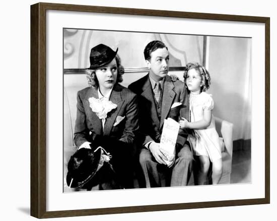 Poor Little Rich Girl, Alice Faye, Jack Haley, Shirley Temple, 1936-null-Framed Photo