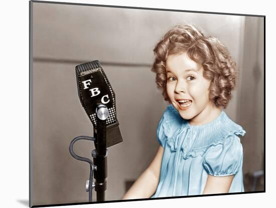 POOR LITTLE RICH GIRL, Shirley Temple, 1936.-null-Mounted Photo