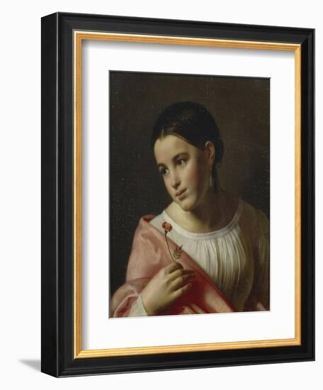 Poor Liza, 1827-Orest Adamovich Kiprensky-Framed Giclee Print