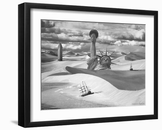 Poor Navigation-Thomas Barbey-Framed Giclee Print