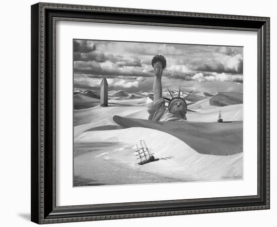 Poor Navigation-Thomas Barbey-Framed Giclee Print