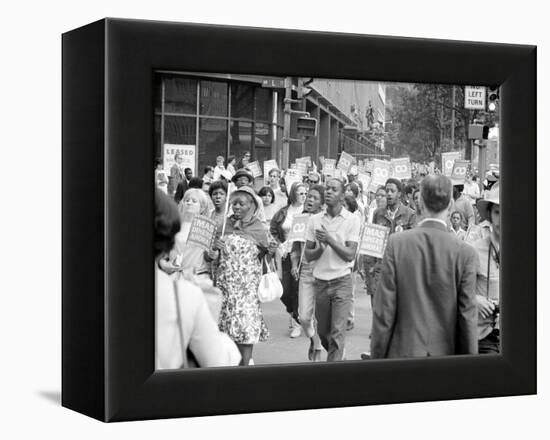 Poor People's March, 1968-Warren K. Leffler-Framed Premier Image Canvas