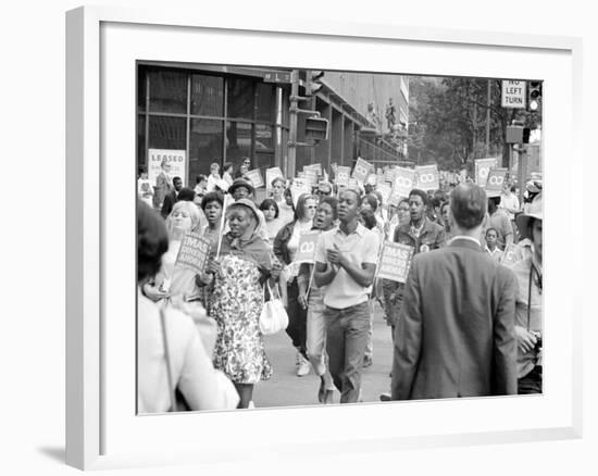 Poor People's March, 1968-Warren K. Leffler-Framed Photographic Print