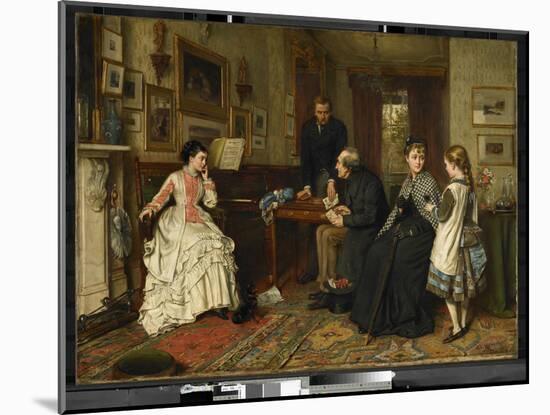 Poor Relations, 1875 (Oil on Canvas)-George Goodwin Kilburne-Mounted Giclee Print