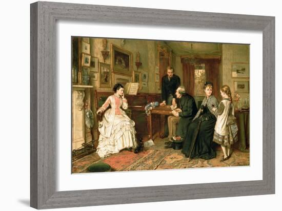 Poor Relations, 1875-George Goodwin Kilburne-Framed Giclee Print