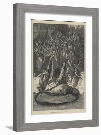 Poor Robin and the Fairies-John Anster Fitzgerald-Framed Giclee Print