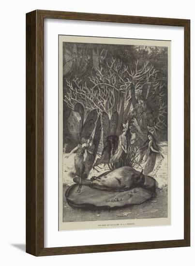 Poor Robin and the Fairies-John Anster Fitzgerald-Framed Giclee Print