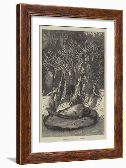 Poor Robin and the Fairies-John Anster Fitzgerald-Framed Giclee Print